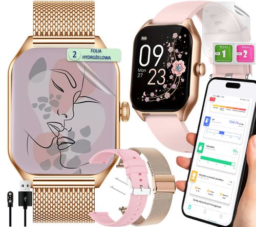 Smartwatch niktrade 15771 różowy na Arena.pl