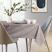 Obrus Plamoodporny VESTA 160x250 Owal różowy AmeliaHome