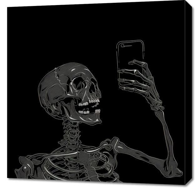Obraz 70x70cm Selfie Poza Czasem zdjęcie 1