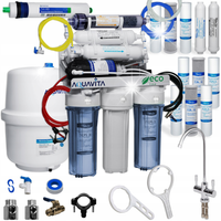 Osmoza RO7 Filtr Wody Jonizator REDOX -400 mV + Pompa Ciśnieniowa + ZAPAS