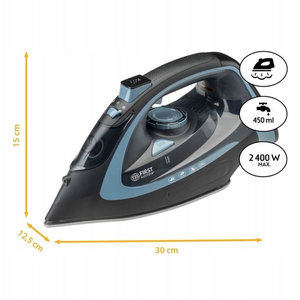 Żelazko parowe BEZPRZEWODOWE LED First Austria zdjęcie 3