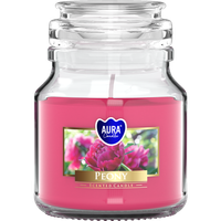 Świeca zapachowa BISPOL Aura snd71-157 (Piwonia) ~28h