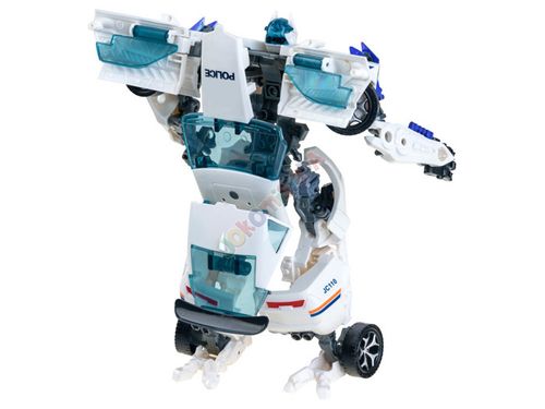 Auto Policyjne Robot Transformer Policja ZA0900 na Arena.pl