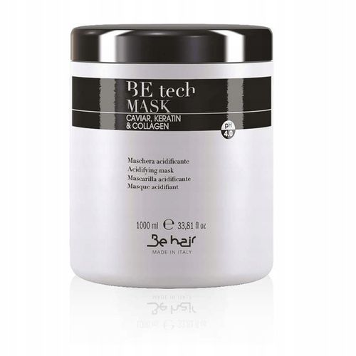 BE HAIR BE TECH Maska Zakwaszająca Do Włosów Acidifying Mask z KERATYNA 1L na Arena.pl
