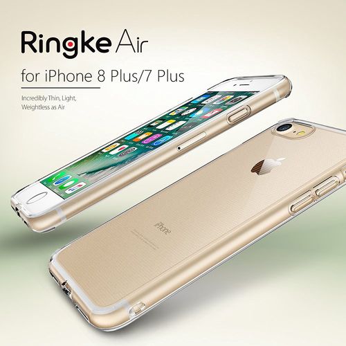 SMUKŁE ETUI RINGKE AIR IPHONE 8PLUS/7PLUS + SZKŁO na Arena.pl