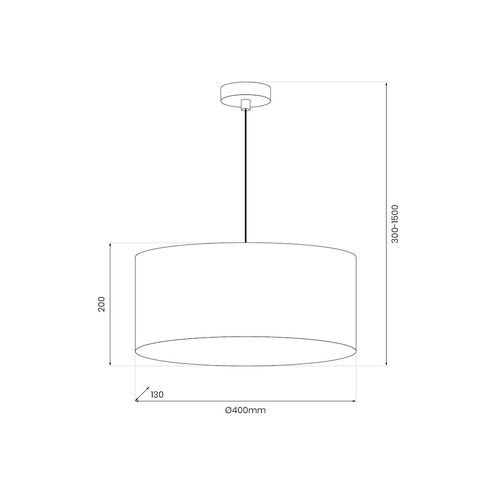 Lampa wisząca Blossom 1xE27 na Arena.pl