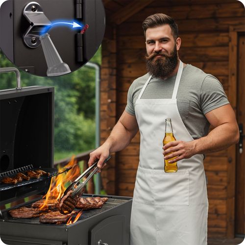 Grill węglowy z pokrowcem Berdsen BD-891 czarny na Arena.pl