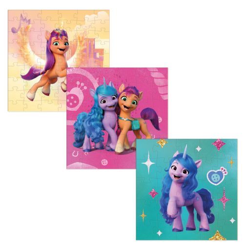 Puzzle Edukacyjne 3 W 1 My Little Pony Sunny I Izzy Dodo 200385 na Arena.pl