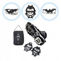 Raczki na buty KADVA Cerro czarny L ELASTYCZNA OPASKA ODPORNE NA KOROZJE