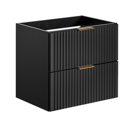 Szafka Łazienkowa Pod Umywalkę Wisząca 60 cm BLACK 82-60-B-2S ADI CMD na Arena.pl