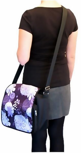 TORBA MŁODZIEŻOWA, STUDENCKA, SZKOLNA NA RAMIĘ A4 zdjęcie 4