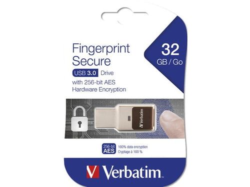Verbatim Pendrive 32GB Secure fingerprint USB 3.0 256-bit na Arena.pl