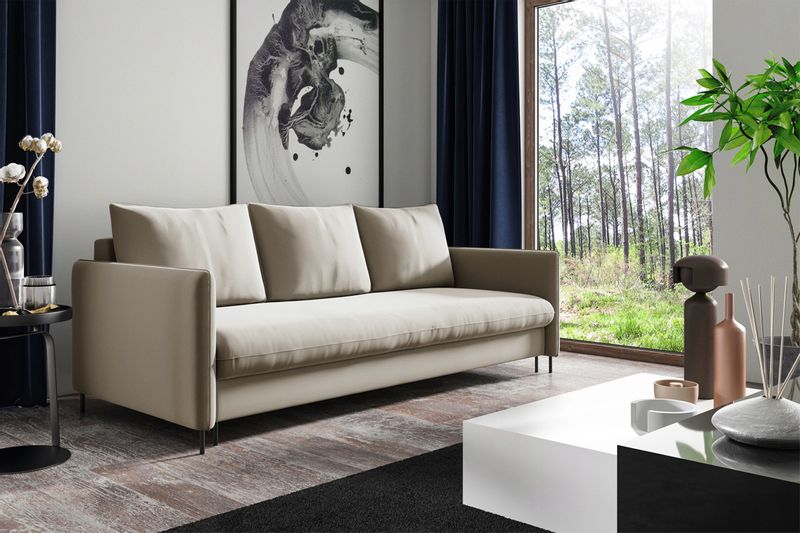 Sofa BELIS - ciemny beż / R16 bez automatu DL zdjęcie 3