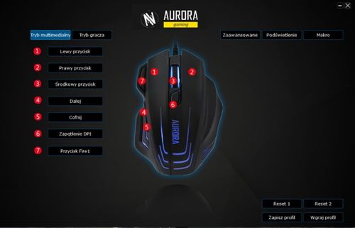 iBOX Mysz Aurora A-2 Gaming na Arena.pl