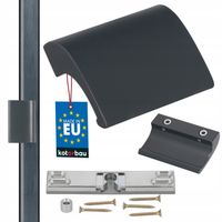 ZATRZASK BALKONOWY POCHWYT ANTRACYT UCHWYT DRZWI BALKONOWYCH ZAMEK PALACZA