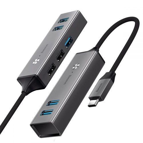 BASEUS D0G ADAPTER TYPE-C TO USB 5IN1 GREY na Arena.pl
