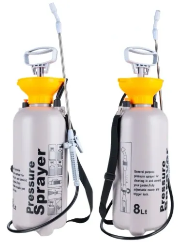 OPRYSKIWACZ OGRODOWY CIŚNIENIOWY RĘCZNY DŁUGA LANCA 8L SPRYSKIWACZ na Arena.pl