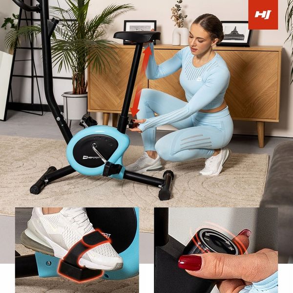 Rower stacjonarny rowerek treningowy Hopsport zdjęcie 4