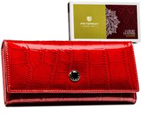 portfel damski skórzany ptn 72037-cb-8775 red