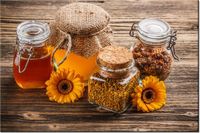 120CM 80CM OBRAZ ŚCIENNY MIÓD PSZCZELI