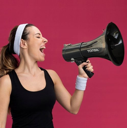 MEGAFON TUBA TONSIL TE 25/20 BLUETOOTH BT MP3 USB SD NAGRYWANIE SYRENA REC na Arena.pl