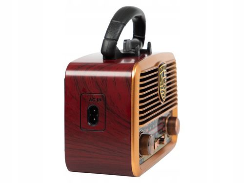 RADIO KUCHENNE PRZENOŚNE RETRO NA BATERIE SOLARNE BLUETOOTH ANTENA na Arena.pl