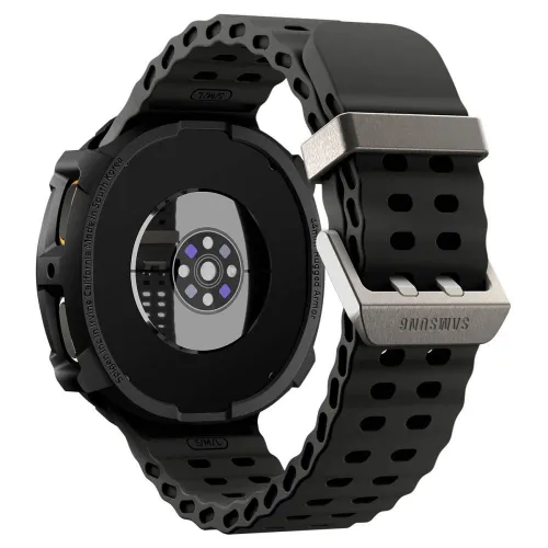 Etui Spigen Rugged Armor na Samsung Galaxy Watch 8 44 mm - czarny mat na Arena.pl