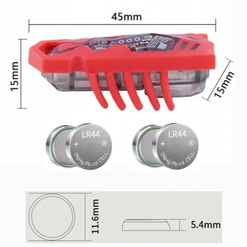 2x Karaluch robak insekt jak hexbug La Cucaracha Zabawka dla kota 4xBateria na Arena.pl