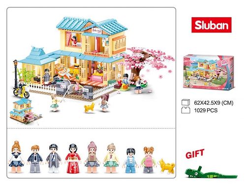 KLOCKI SLUBAN dla dziewczynek Duzy dom XXL w górach 1029 - B1017 na Arena.pl