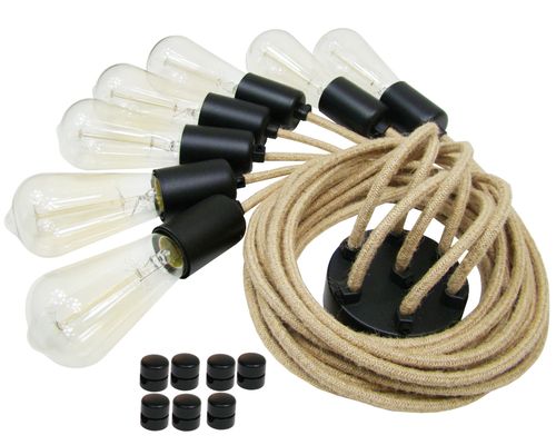 Przewód w oplocie naturalnym z juty 2*0,75 OMY na Arena.pl