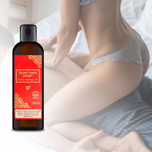 olejek do zmysłowego masażu ciała. dla kobiet i mężczyzn do gry wstępnej. na Arena.pl
