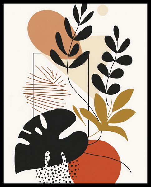 Plakat 40x50cm Zawisły Liść zdjęcie 2