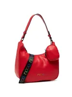 nobo listonoszka crossbody czerwona z dodatkową kieszonką