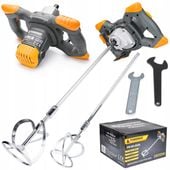 MIESZADŁO ELEKTRYCZNE DO ZAPRAW 2600W 2XMIESZALNIK PM-MI-2600M