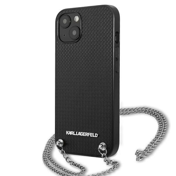 Etui Karl Lagerfeld do iPhone 15, iPhone 14, iPhone 13, Czarny zdjęcie 2
