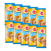 PEDIGREE przysmaki dla psa do żucia i gryzienia kurczak bekon 123 g x 10