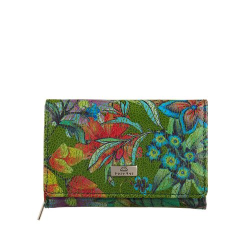 Portfel damski z suwakiem BajuBaj ze skóry naturalnej – styl i funkcjonalność PD1225cs157RFID na Arena.pl