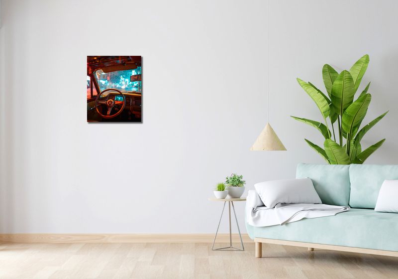 Obraz 40x50cm Nocny Kierowca zdjęcie 2