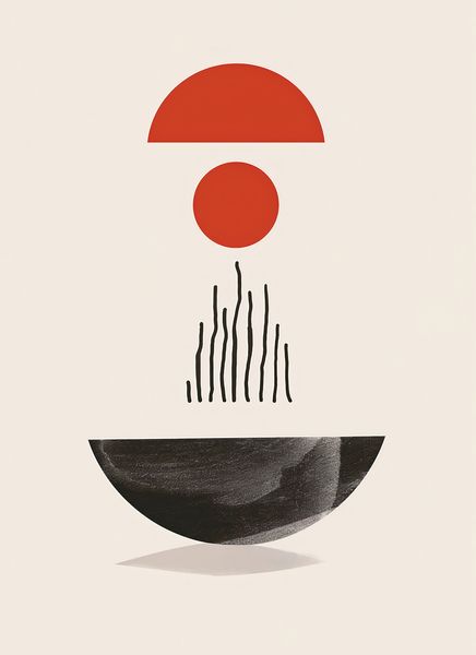 Plakat 40x55cm Półokrągła Forma zdjęcie 1