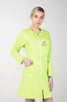 Fartuch medyczny damski na suwak firmowy z HAFTEM TWOIM LOGO NAPISEM