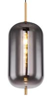 Loftowa lampa wisząca Blacky 15345H2MM mosiądz przydymiona
