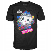Koszulka L Suicide Squad wielokolorowy Funko uszkodzone pudełko