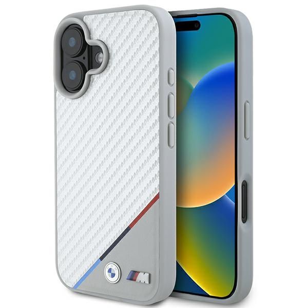 Etui BMW do iPhone 16 6.1"", Szary MagSafe zdjęcie 1