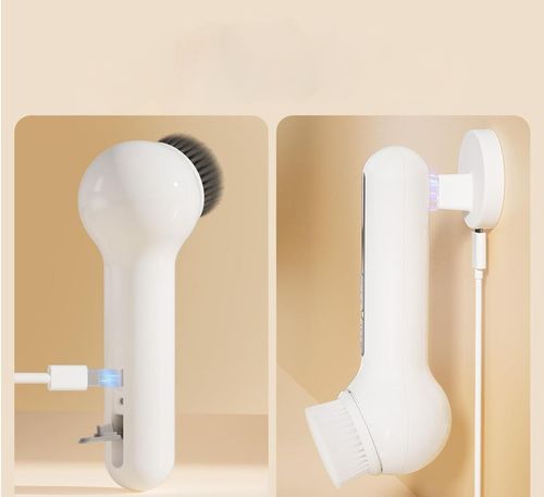 Elektryczna Szczoteczka do Twarzy 2 Głowice 6 Trybów USB IPX5 Oczyszczanie na Arena.pl