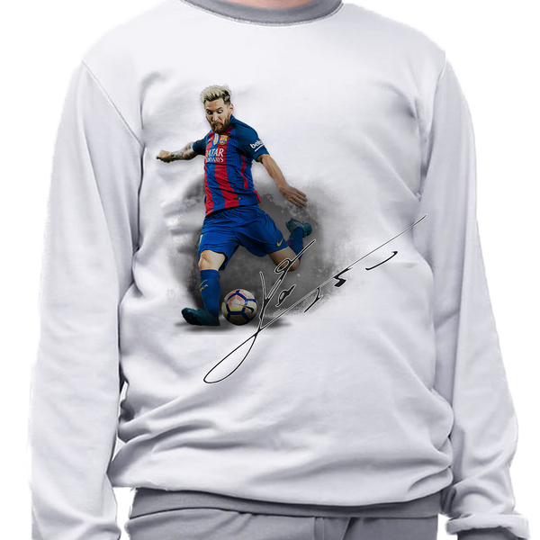 Piżama dziecięca Messi z autografem zdjęcie 1