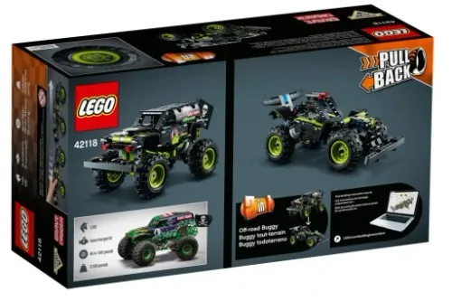 LEGO Technic - Monster Jam Grave Digger (42118) na Arena.pl