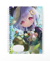 Zeszyt A5 100 stron w kratkę Genshin Impact - Qiqi