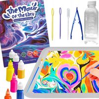 ZESTAW MALOWANIE NA WODZIE MAGICZNY KREATYWNY 6 KOLORÓW DLA DZIECI A5 DIY