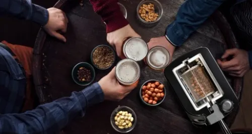 Opiekacz do Orzechów Orzeszków Elektryczny 500w Duży XXL GRATIS na Arena.pl