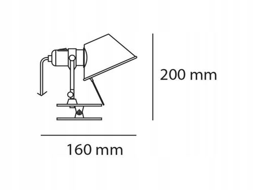 Artemide TOLOMEO MICRO LED PINZA A043800 na Arena.pl